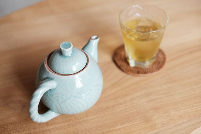 セラドン焼き ティーポット | KAJA Onlineshop/カジャ