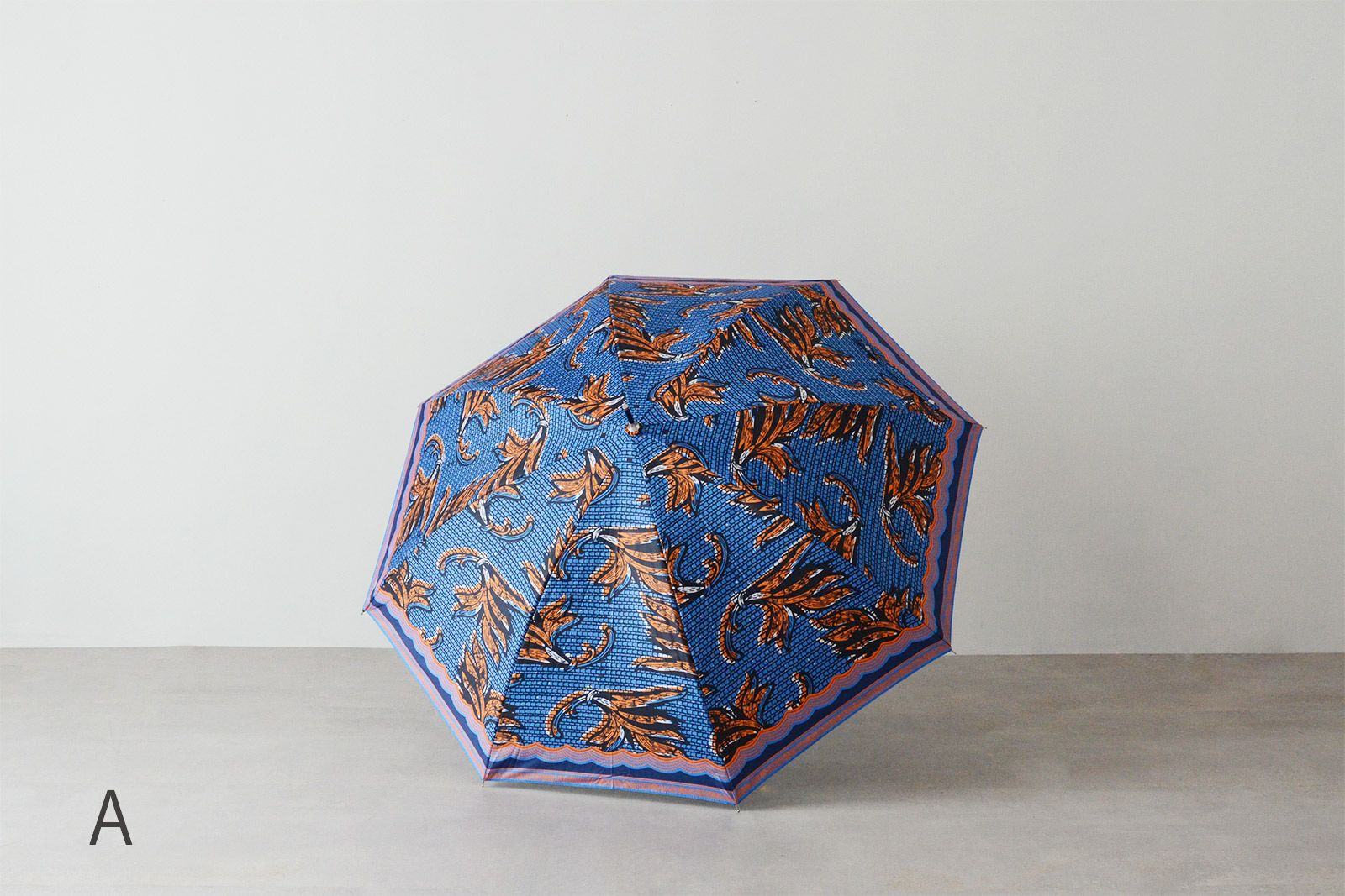 晴雨兼用UVカット99% アフリカンプリント傘