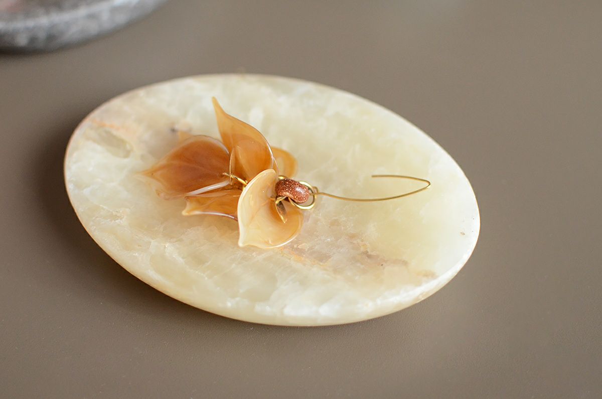 すっきりした洗面に BATU ALAMソープディッシュ