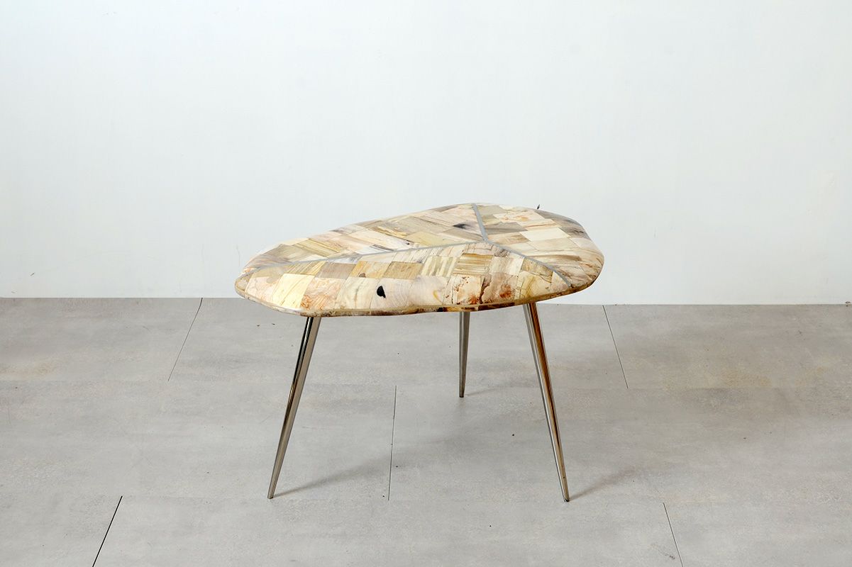 鳥海石のテーブルオブジェ 鳥海石/秋田県産 /庭園資材販売専門店/粕尾造園