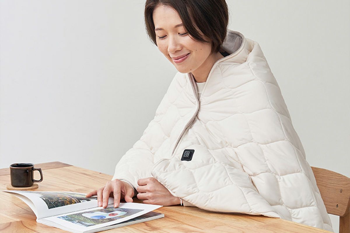 あったかキルティング USB給電式3WAYブランケット | KAJA Onlineshop