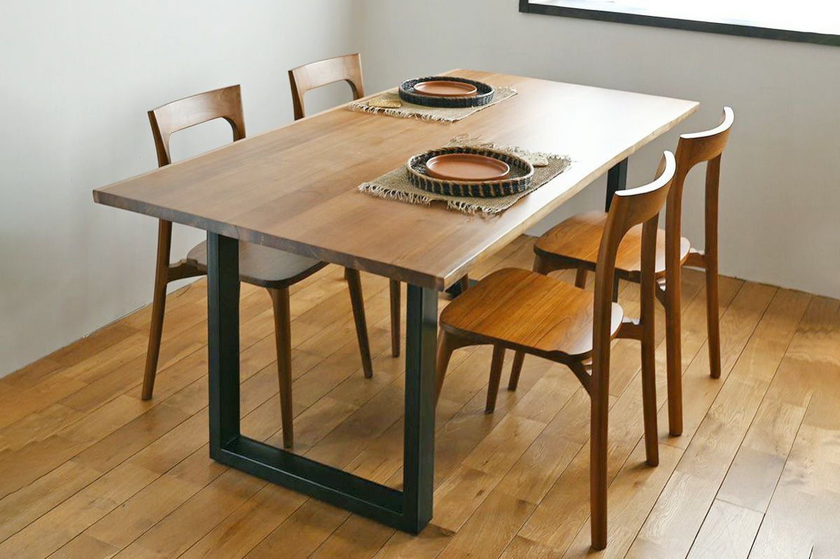 ナチュラルエッジ ダイニングテーブル(W165) (W180) | KAJA Onlineshop